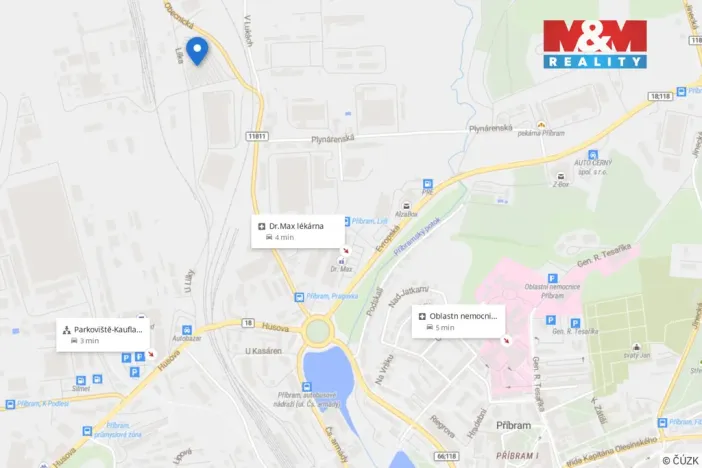 Prodej garáže, Příbram, Lilka, 23 m2