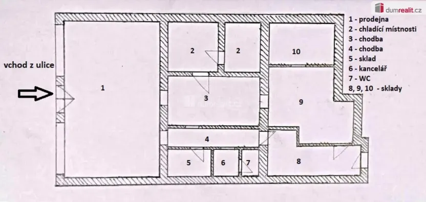Pronájem obchodního prostoru, Vlašim, Blanická, 145 m2