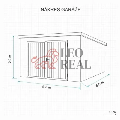 Pronájem garáže, Ostrava - Kunčičky, Škrobálkova, 30 m2