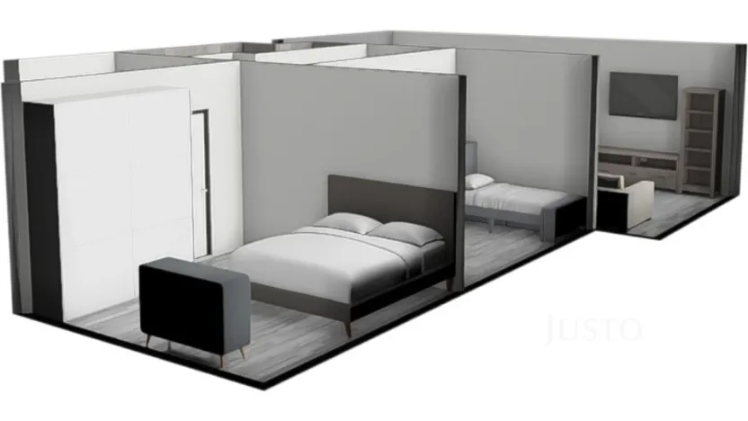 Prodej bytu 3+kk, Písek, K Háječku, 60 m2