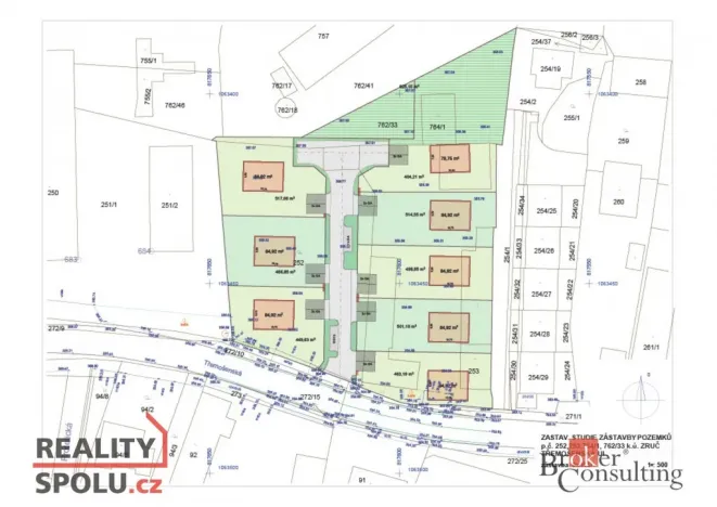 Prodej pozemku pro bydlení, Zruč-Senec - Senec, 5321 m2