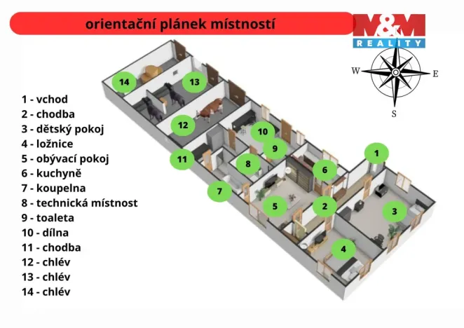 Prodej chalupy, Křesetice - Bykáň, 145 m2