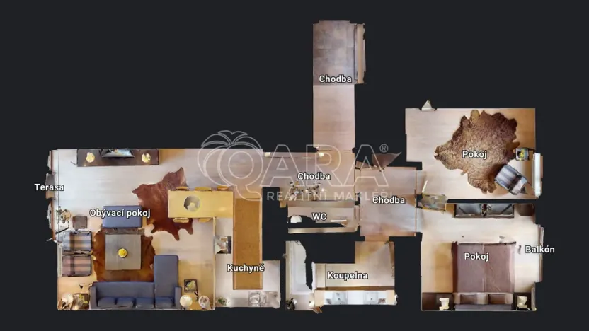 Pronájem bytu 3+kk, Praha - Žižkov, Kališnická, 100 m2