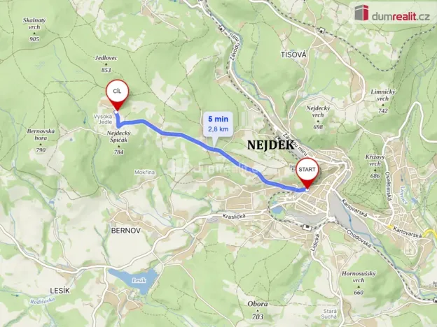 Prodej rodinného domu, Nejdek - Bernov, 100 m2