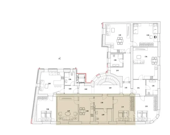 Pronájem bytu 2+1, Děčín, Plzeňská, 67 m2