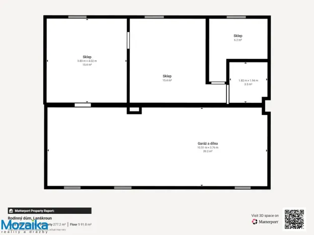 Prodej rodinného domu, Lanškroun - Žichlínské Předměstí, Dvorská, 277 m2