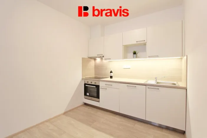 Pronájem bytu 2+kk, Brno - Bystrc, Adamcova, 62 m2