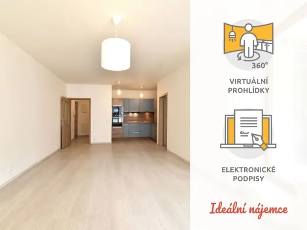 Pronájem bytu 2+kk, Praha - Libeň, Kurta Konráda, 61 m2