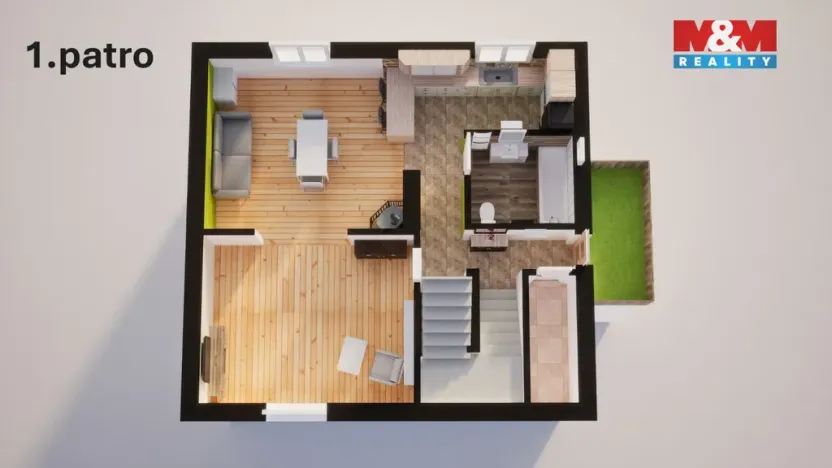 Prodej rodinného domu, Povrly, Mládeže, 190 m2