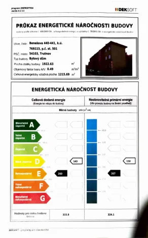 Prodej bytu 3+1, Trutnov - Poříčí, Benešova, 111 m2