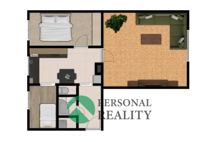 Prodej bytu 3+1, Nedrahovice, 68 m2