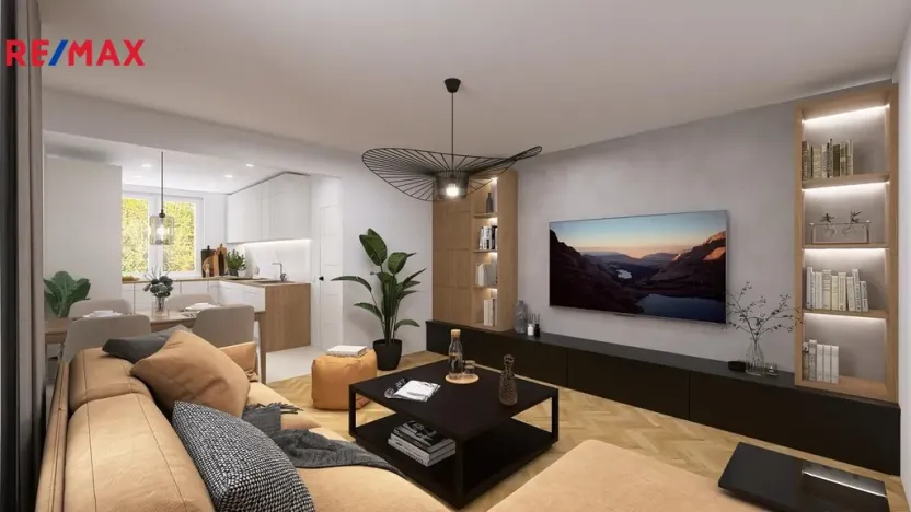 Prodej bytu 2+1, Kladno - Kročehlavy, Otevřená, 63 m2