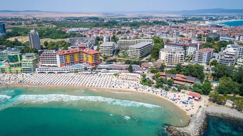 Prodej bytu 1+kk, Nesebar, AMIRA SEA RESIDENCE, Bulharsko, 39 m2