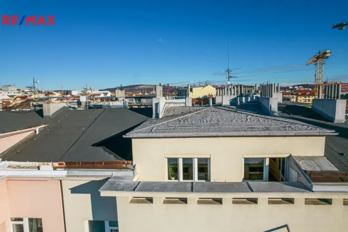 Pronájem bytu 1+1, Brno - Zábrdovice, Příkop, 38 m2