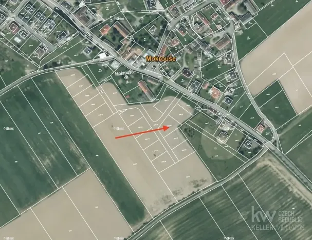 Prodej pozemku pro bydlení, Mokrouše, 885 m2