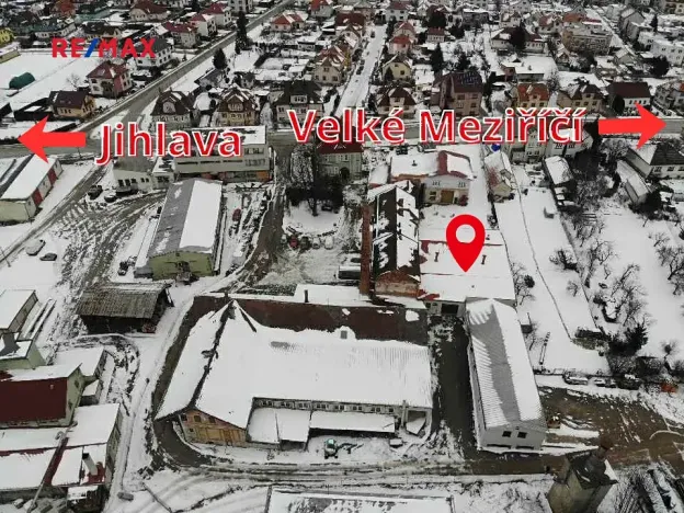 Pronájem výrobních prostor, Měřín, 454 m2