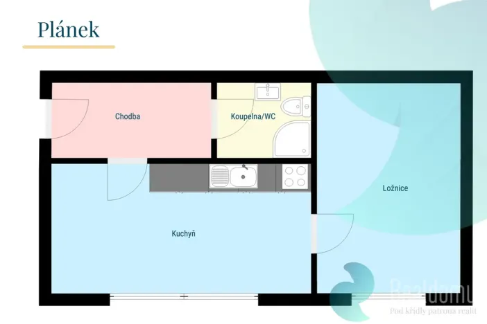 Prodej bytu 1+1, Lišov, třída 5. května, 42 m2