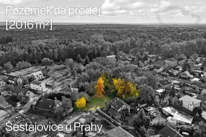 Prodej pozemku, Šestajovice, Martinů, 2016 m2