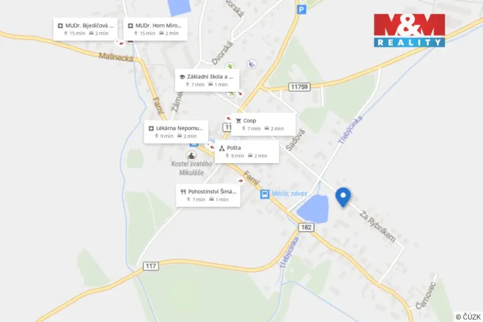 Prodej bytu 3+1, Měčín, Za Rybníkem, 75 m2