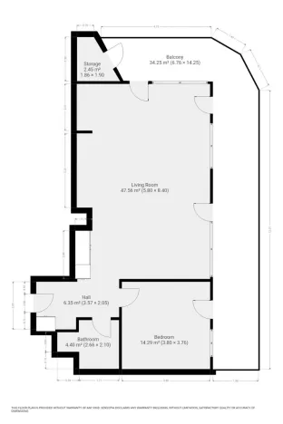 Pronájem bytu 2+kk, Praha - Modřany, Mezi vodami, 80 m2