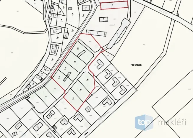 Prodej pozemku, Pyšely - Zaječice, Pod Štěpnicí, 11533 m2
