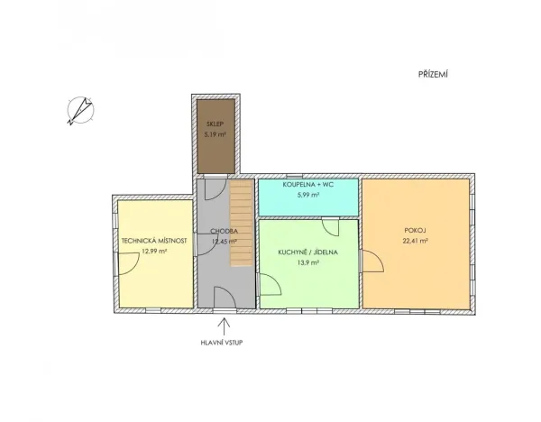 Prodej rodinného domu, Zlatá Olešnice, 130 m2