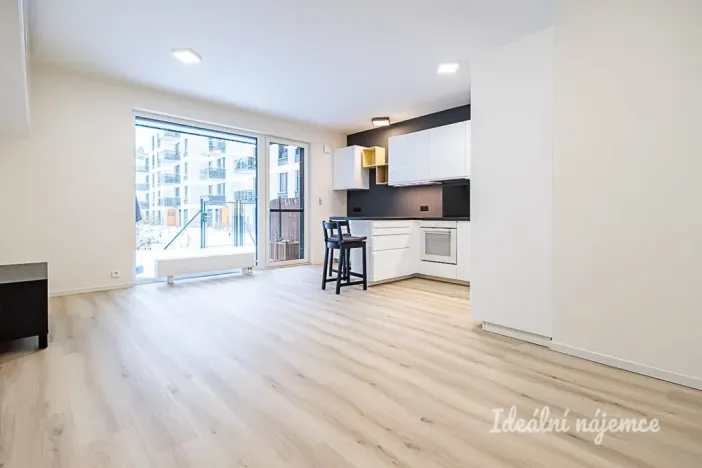 Pronájem bytu 1+kk, Praha - Hostivař, Nurmiho, 40 m2