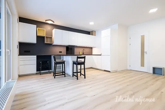 Pronájem bytu 1+kk, Praha - Hostivař, Nurmiho, 40 m2