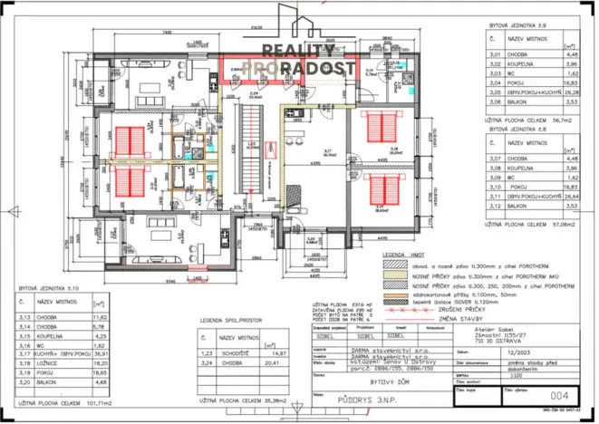 Prodej bytu 2+kk, Šenov, Do Dědiny, 49 m2