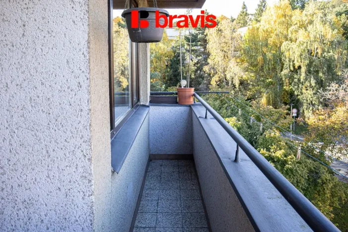 Pronájem bytu 3+kk, Brno - Žabovřesky, Vrázova, 68 m2