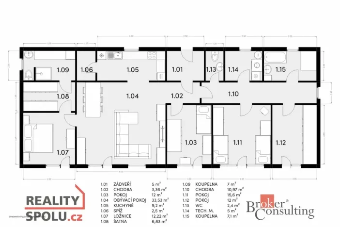 Prodej rodinného domu, Střížovice, 145 m2