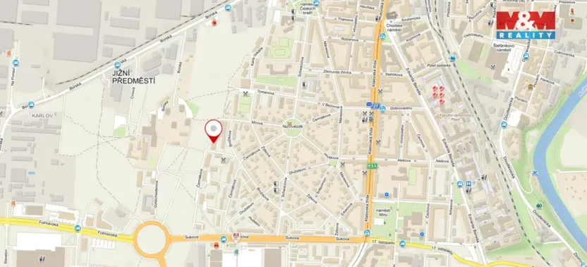 Pronájem garáže, Plzeň - Jižní Předměstí, Brožíkova, 15 m2