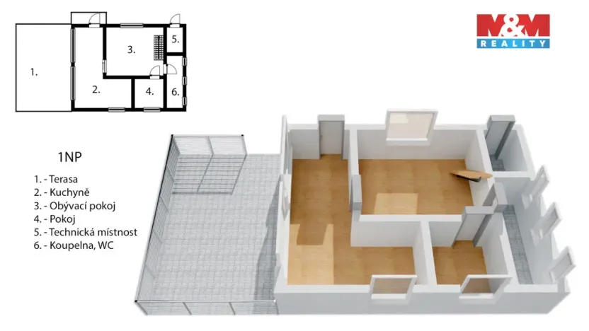 Prodej chaty, Chotýšany - Městečko, 50 m2