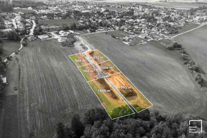 Prodej pozemku pro bydlení, Hůry, Lišovská, 966 m2