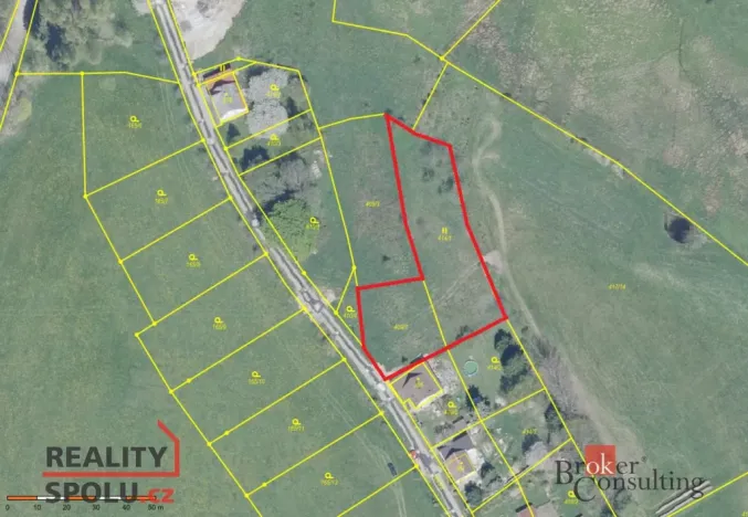 Prodej pozemku pro bydlení, Rotava, 2109 m2