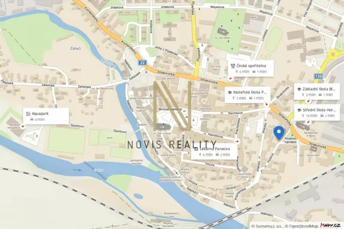 Pronájem bytu 3+1, Horažďovice, Husovo náměstí, 74 m2