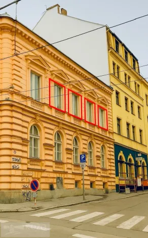 Prodej bytu 1+kk, Brno, Cejl, 73 m2