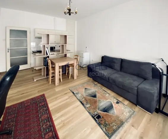 Pronájem bytu 1+kk, Praha, Slezská, 29 m2