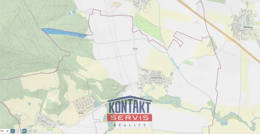 Prodej lesa, Krašlovice, 32226 m2