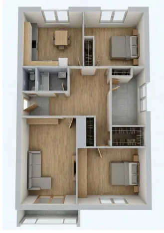 Prodej bytu 4+1, Kroměříž, Talichova, 95 m2