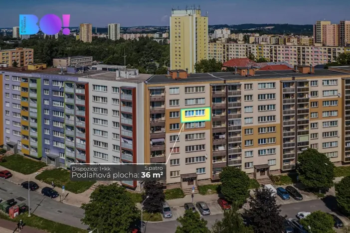Pronájem bytu 1+1, Ostrava, Varenská, 36 m2