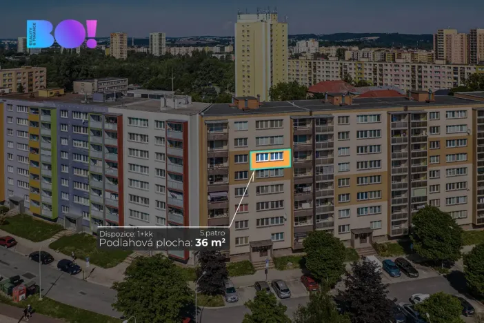 Pronájem bytu 1+1, Ostrava, Varenská, 36 m2