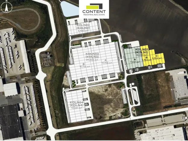 Pronájem skladu, Ovčáry, 10241 m2