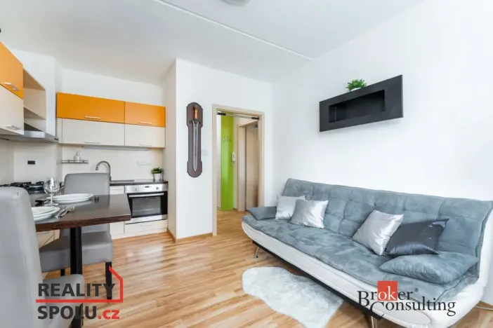 Prodej bytu 2+kk, Pardubice - Zelené Předměstí, nábřeží Závodu míru, 40 m2