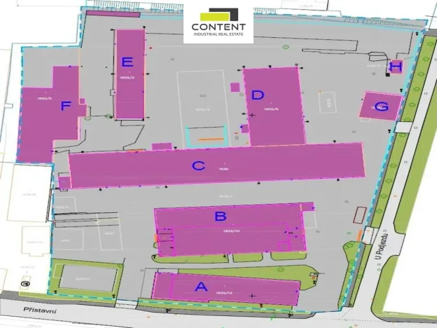 Pronájem výrobních prostor, Ústí nad Labem - Krásné Březno, Přístavní, 1173 m2