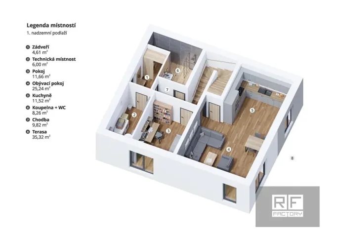 Prodej rodinného domu, Obědovice, 155 m2