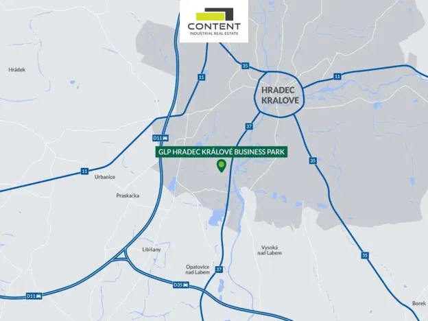 Pronájem výrobních prostor, Hradec Králové - Březhrad, Rovná, 2940 m2