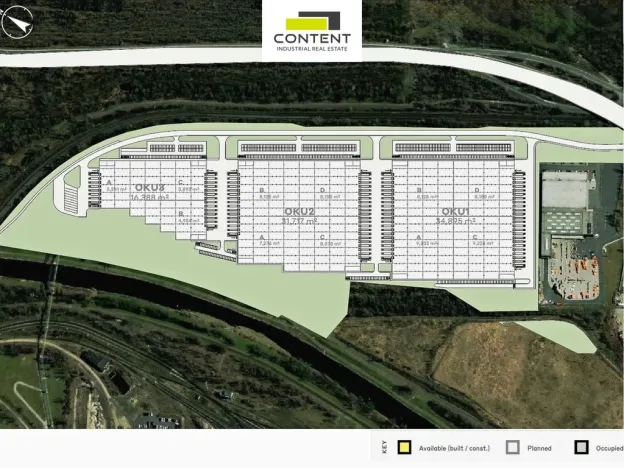 Pronájem skladu, Ostrava - Kunčičky, Rajnochova, 5000 m2