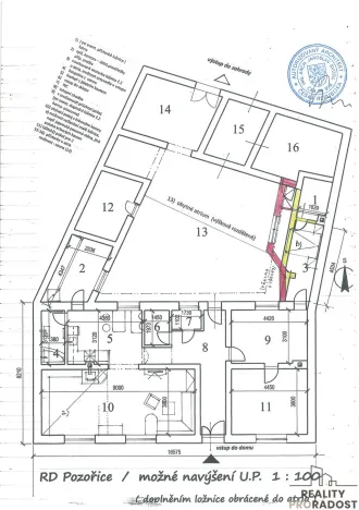 Prodej rodinného domu, Pozořice, Nad Ostrůvkem, 321 m2