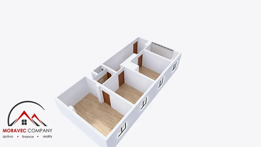 Pronájem bytu 3+1, Český Těšín, Smetanova, 84 m2